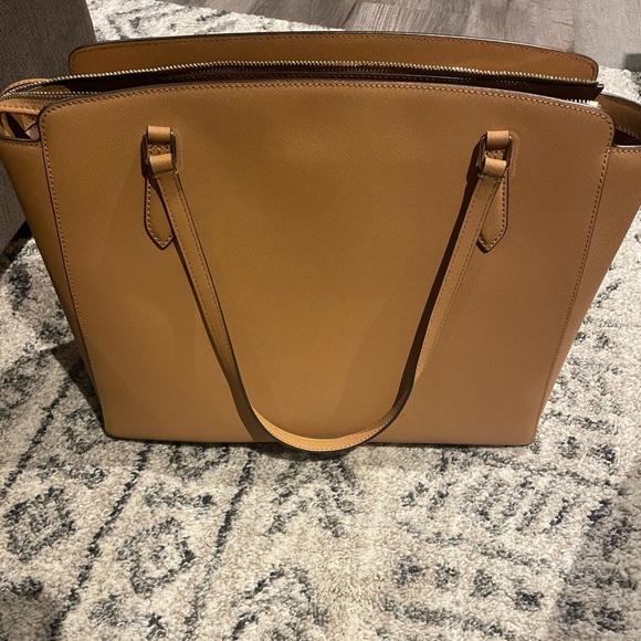 Tory Burch Tan Leather Tote - Picture 3 of 4